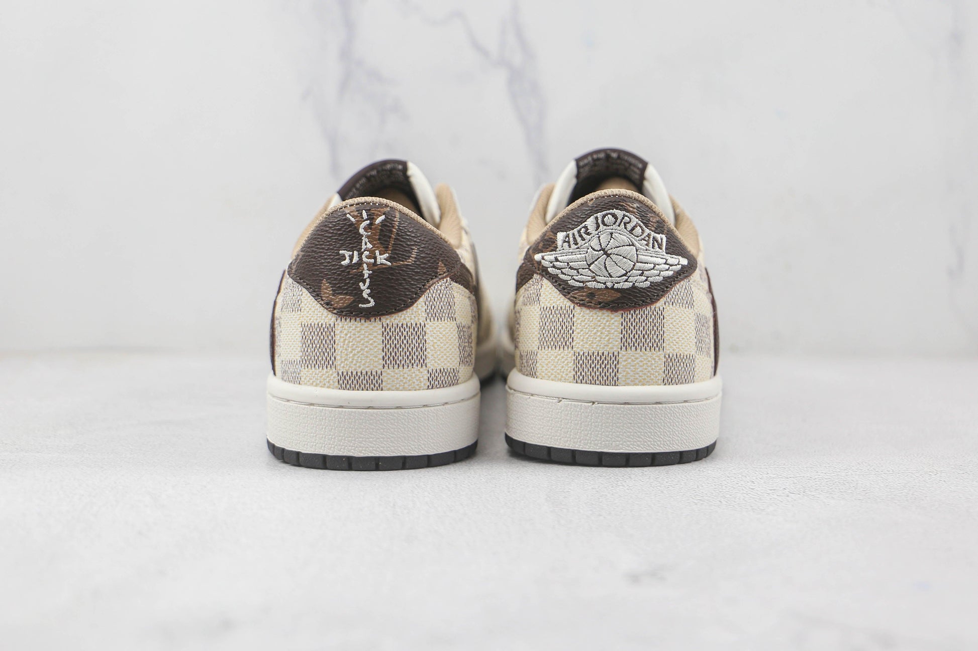 Designer Fragment x Travis Scott x Air Jordan 1 Low LV