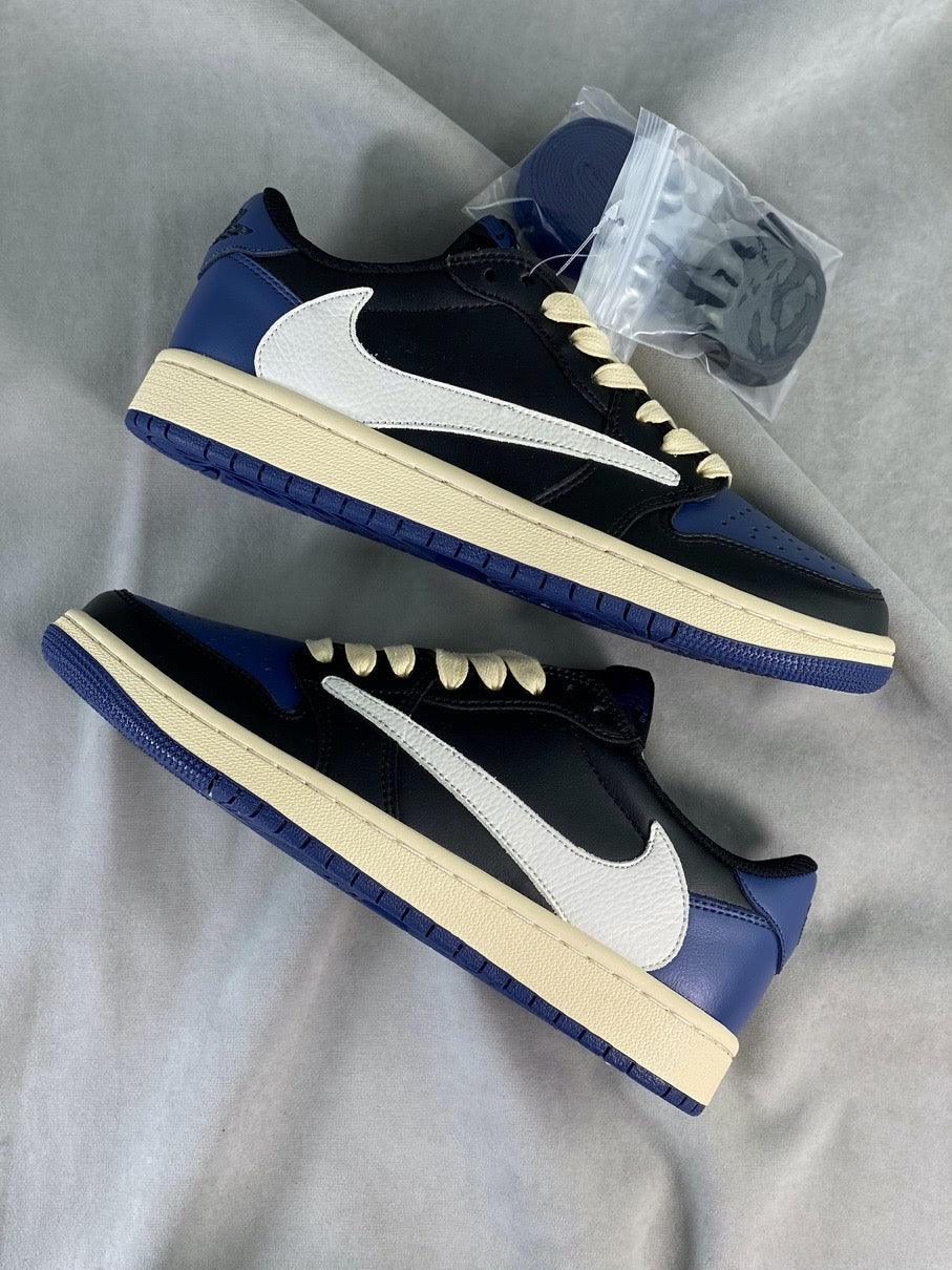 Designer Travis Scott x Fragment x Air Jordan 1 Low DM7866-001