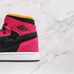 Designer RED Jordan 1 High Q Zoom Air ( Customs And Box ), Jordan 1 Sneakers Active