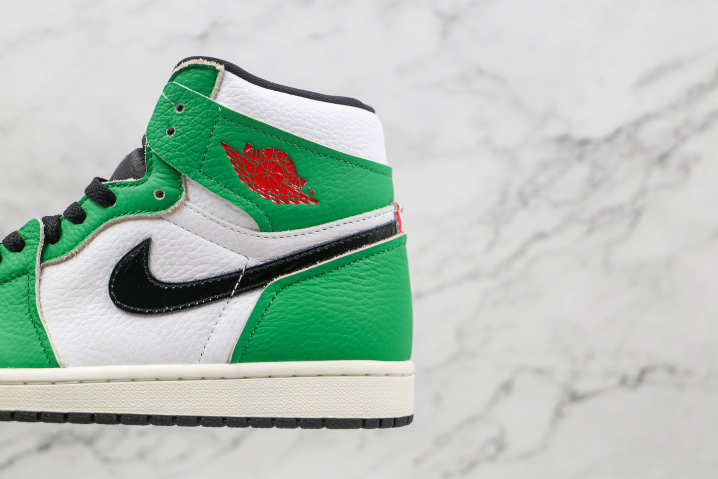 Designer GREEN Jordan 1 High Q ( Customs And Box ), Jordan 1 Sneakers Active