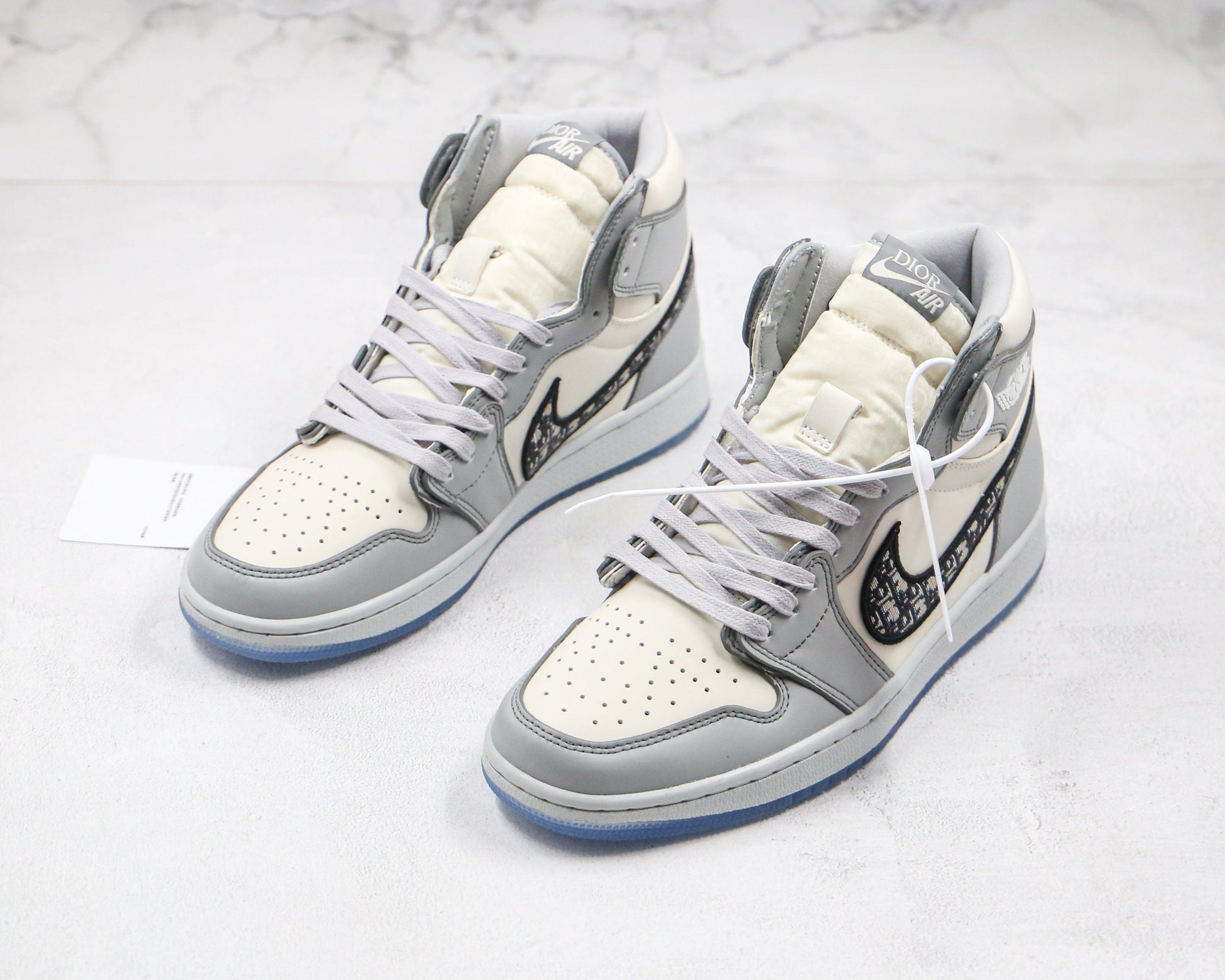 Designer Dior x Air Jordan 1 High OG "Grey"AJ1 High Q