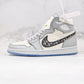 Designer Dior x Air Jordan 1 High OG "Grey"AJ1 High Q