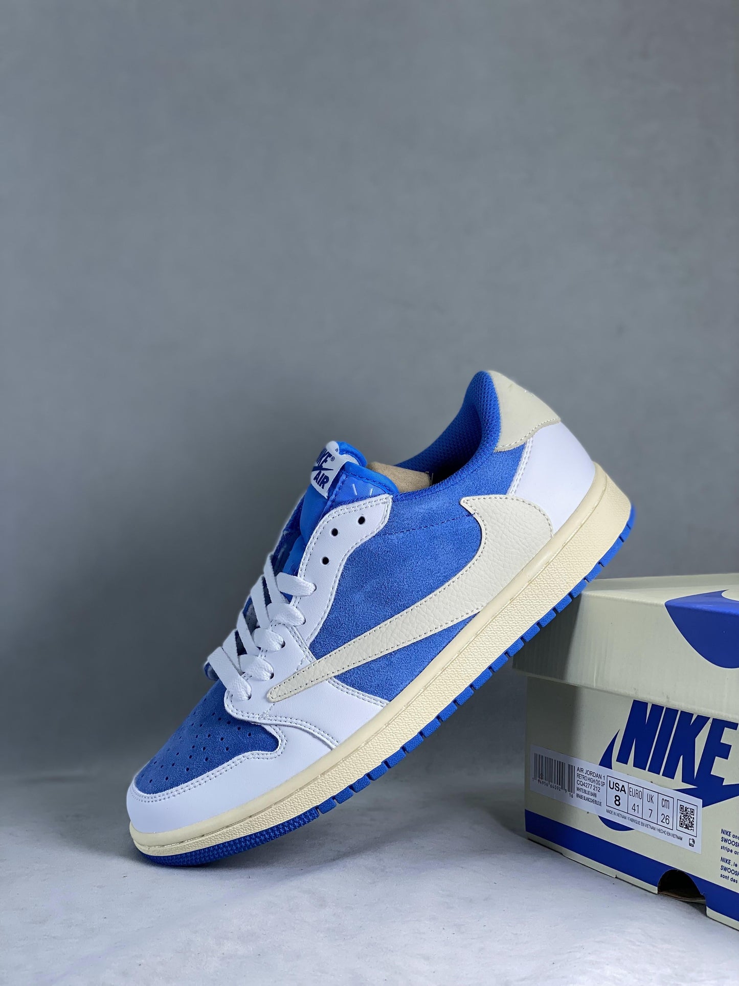 Designer Travis Scott x Fragment x Air Jordan 1 Low TS CQ4277 212