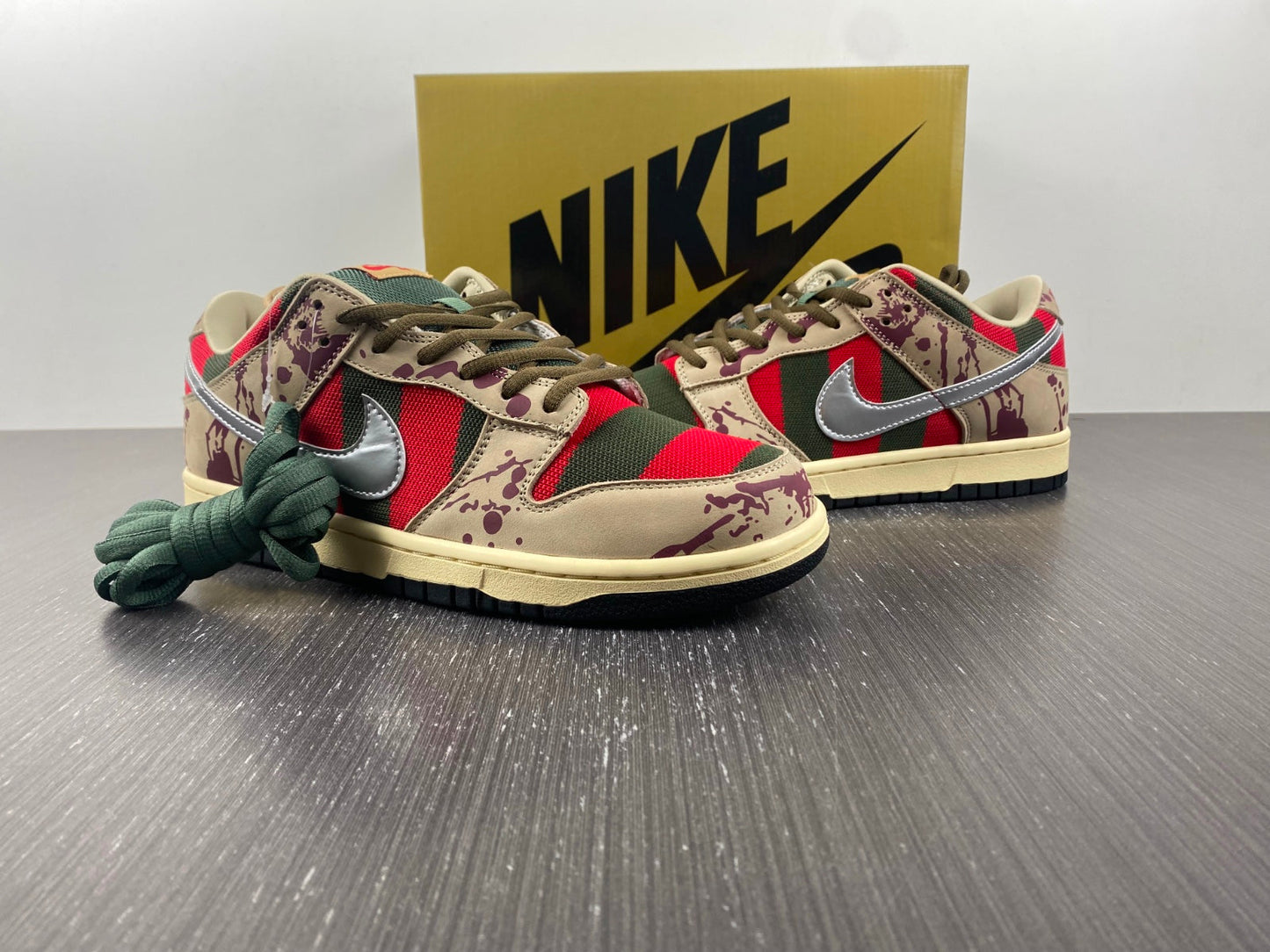 Designer SB Dunk Low “Freddy Krueger”