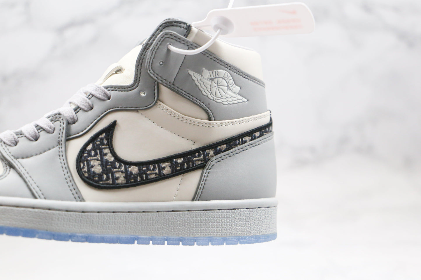 Designer Dior x Air Jordan 1 High OG "Grey"AJ1 High Q