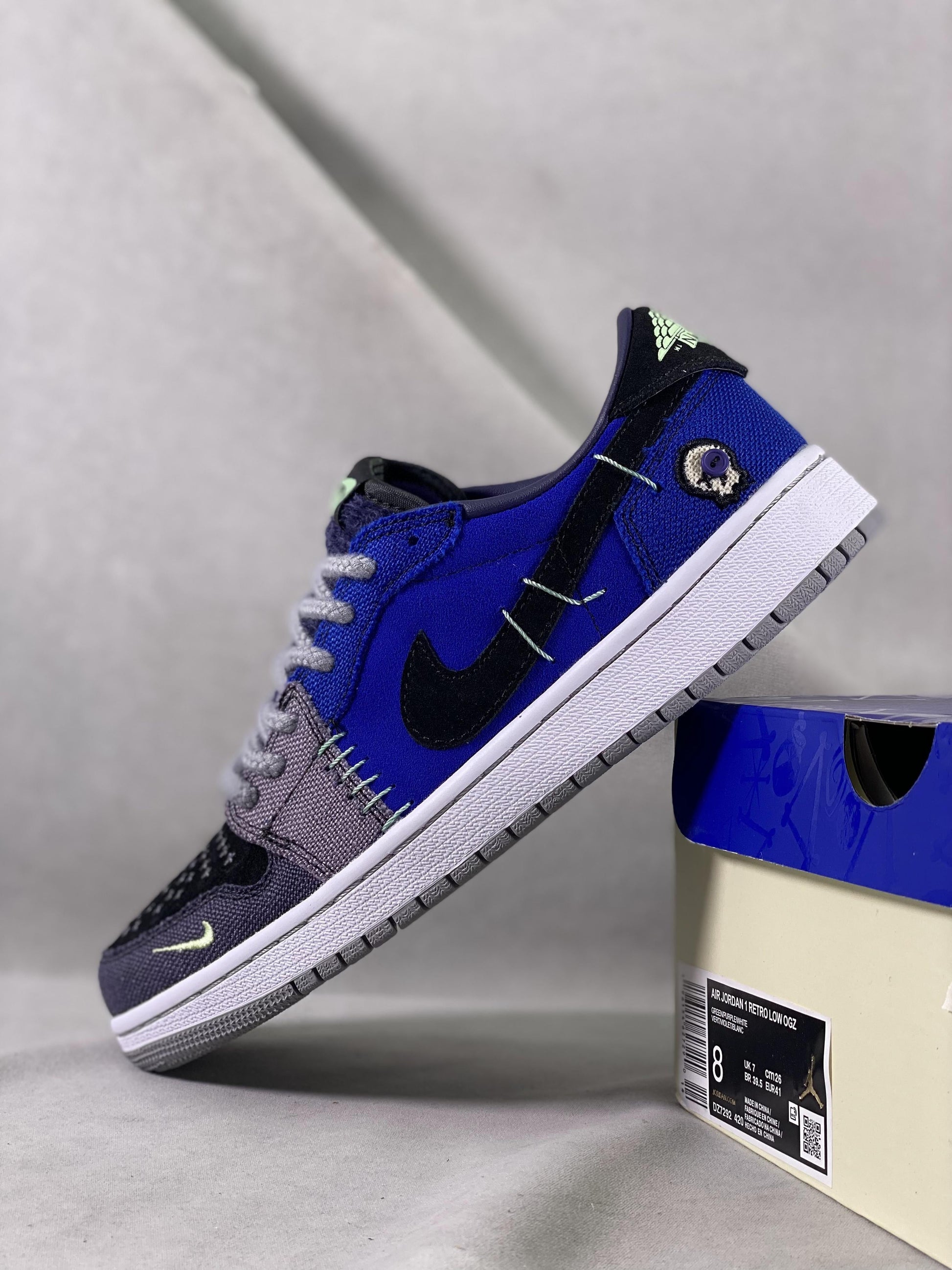 Designer Air Jordan 1 Low OG ZION "Voodoo Alternate"