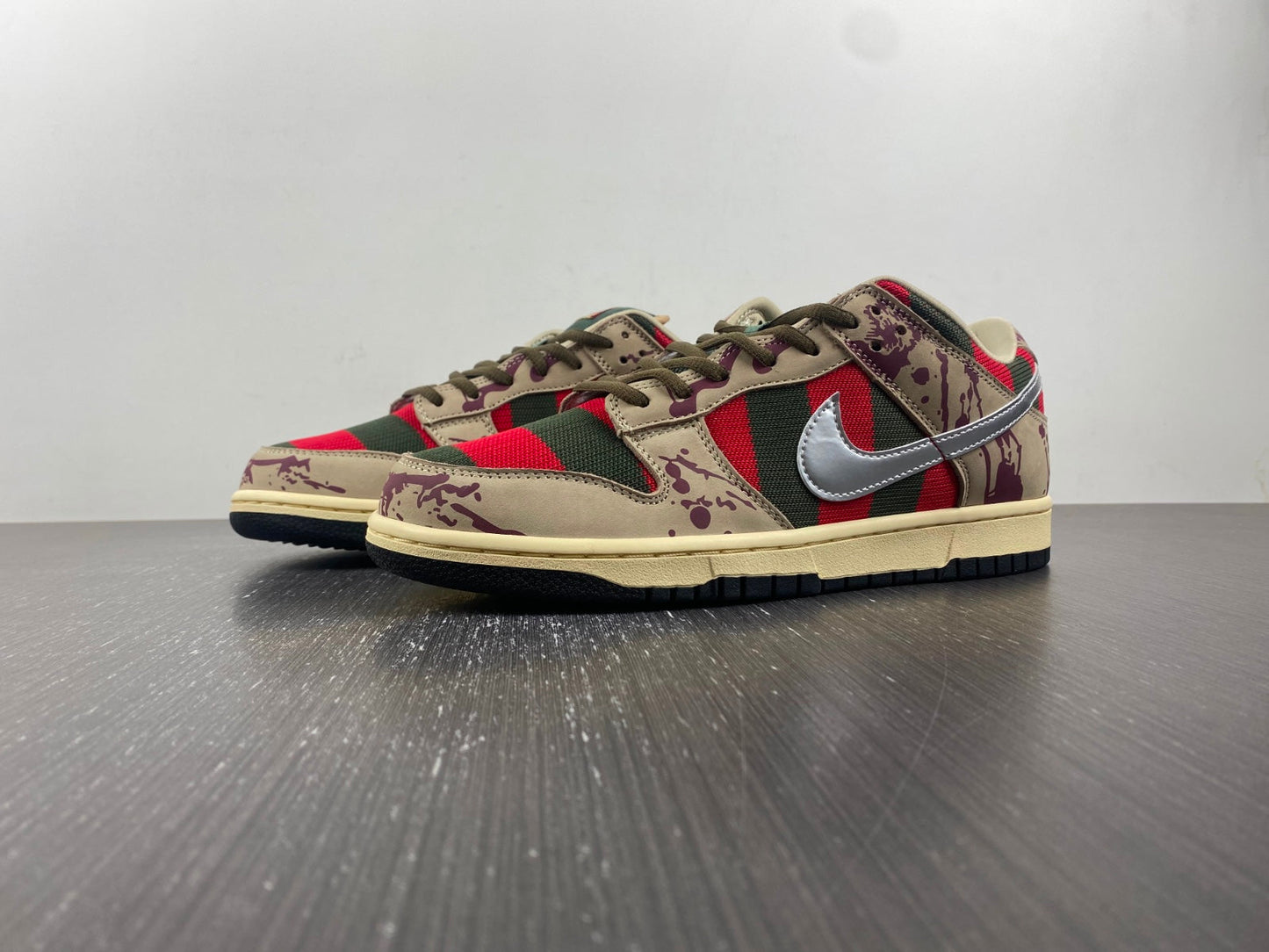 Designer SB Dunk Low “Freddy Krueger”