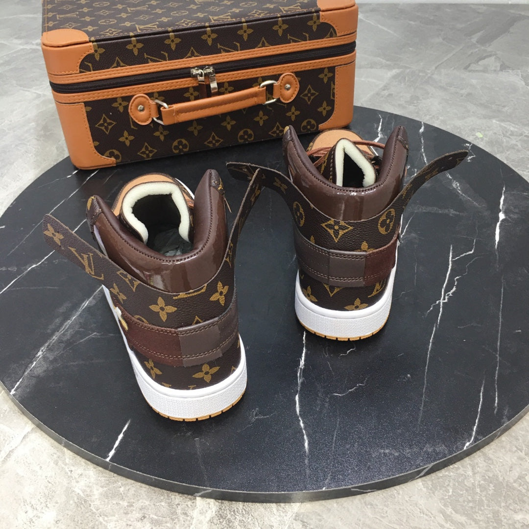 Designer Air Jordan 1 x LV Logo