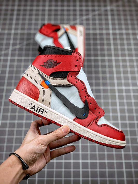 Designer Air Jordan 1 Retro High Off-White Chicago - AA3834-101