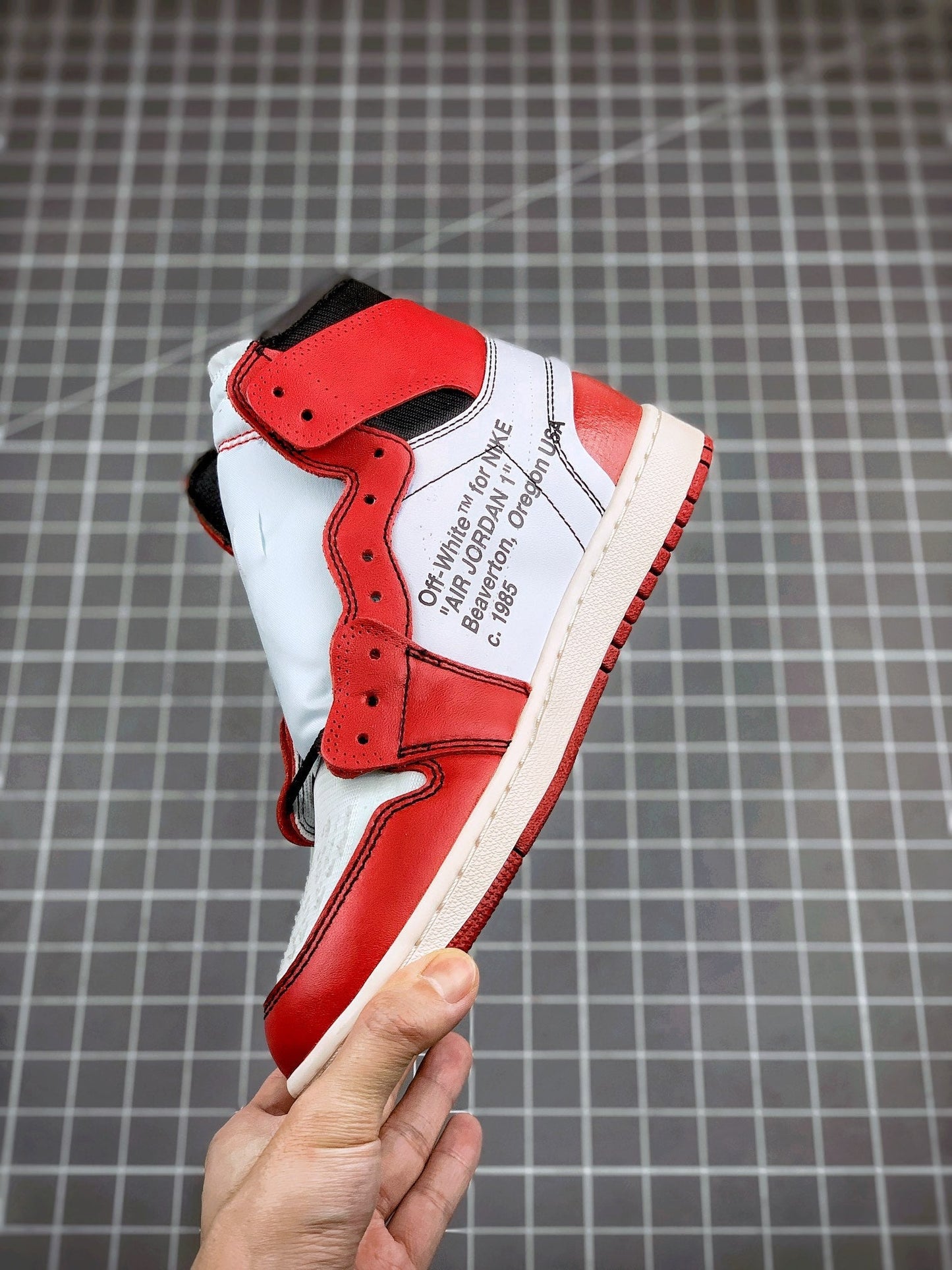 Designer Air Jordan 1 Retro High Off-White Chicago - AA3834-101