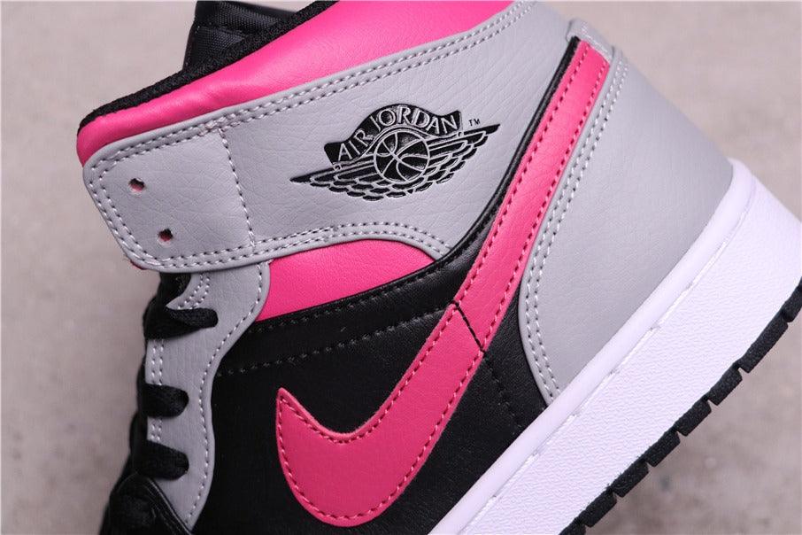 CustomAir Jordan 1 Mid “Pink Shadow” 554724-059