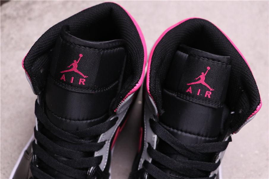 CustomAir Jordan 1 Mid “Pink Shadow” 554724-059