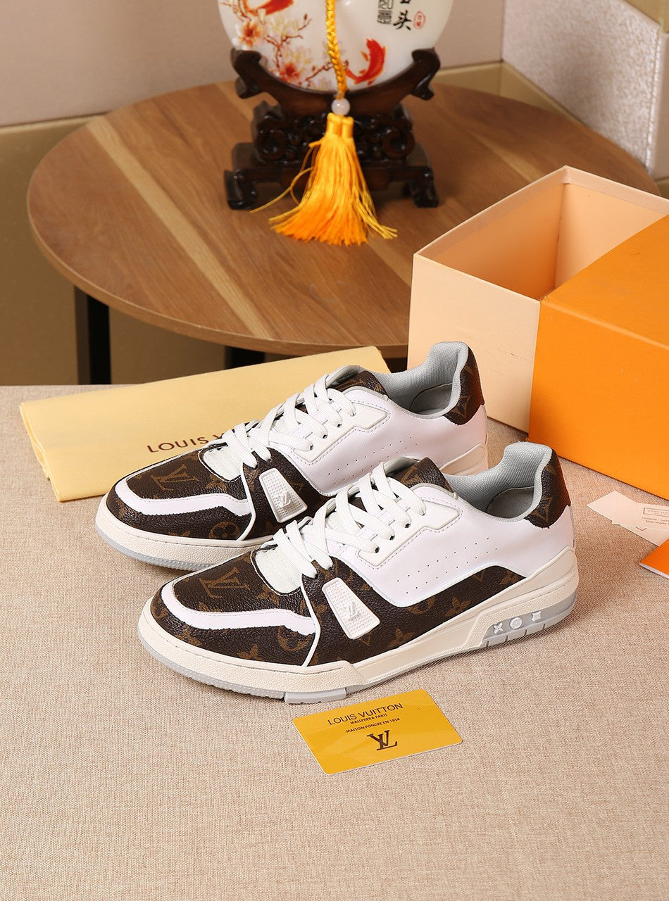 VO - LUV Brown White Sneaker