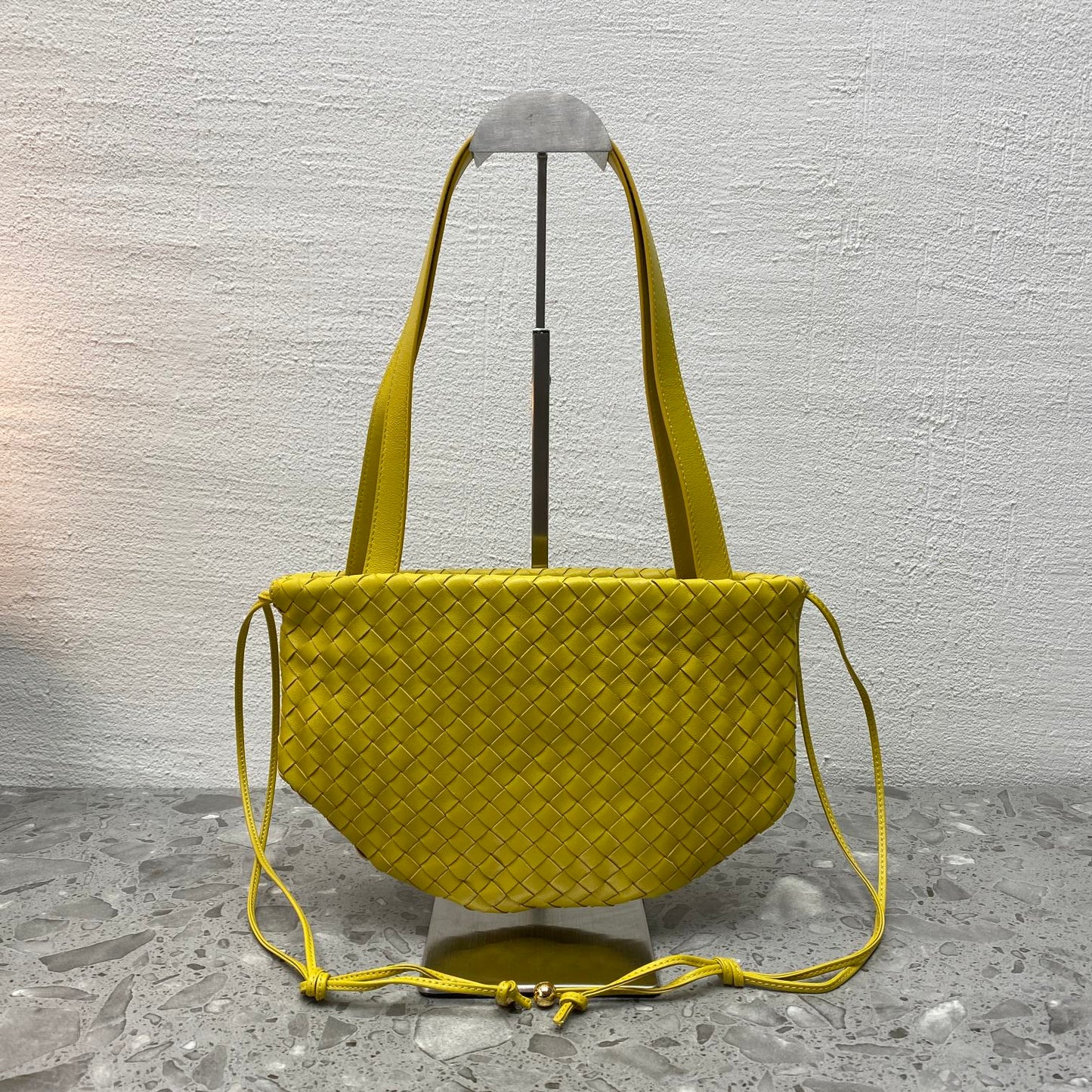 BV Shoulder Bag Yellow, For Women, Women’s Bags 10.2in/26cm