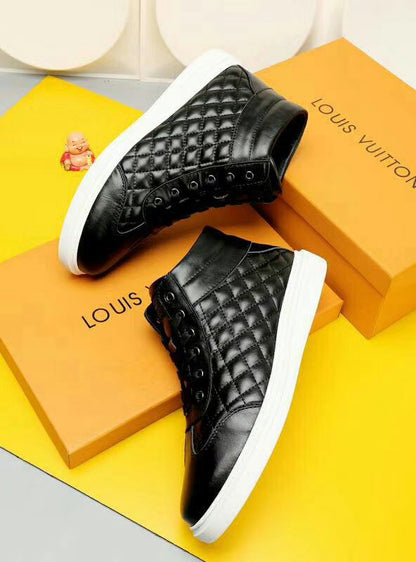 VO - LUV HIgh Top Metal Black Sneaker