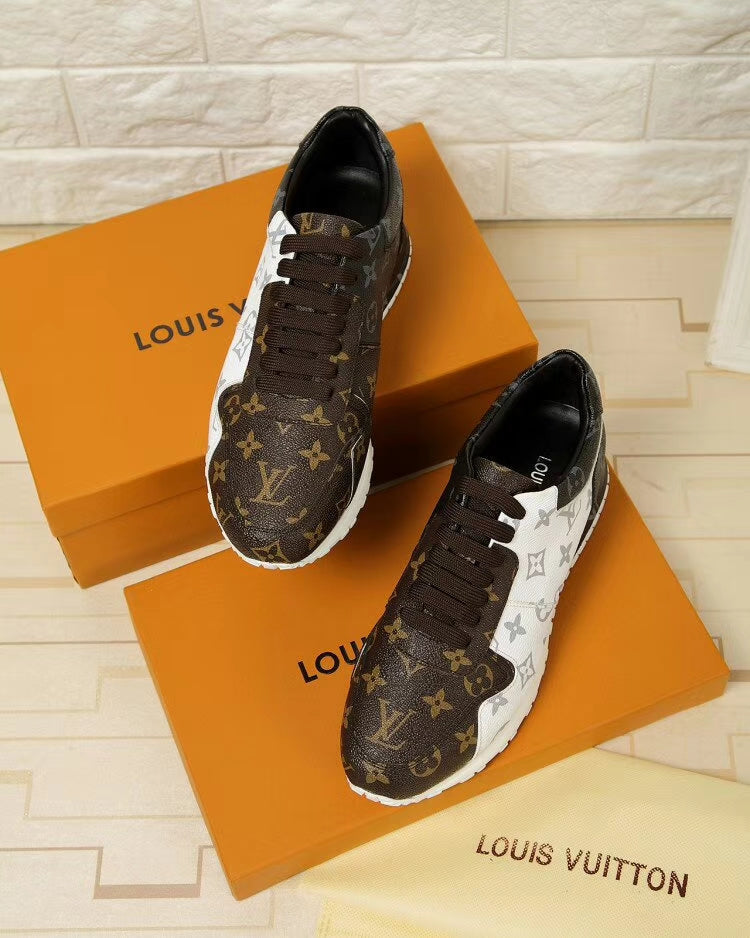 VO - LUV Run Away Brown White Sneaker