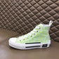 VO - DIR B23 White and Yellow HIGH-TOP SNEAKER