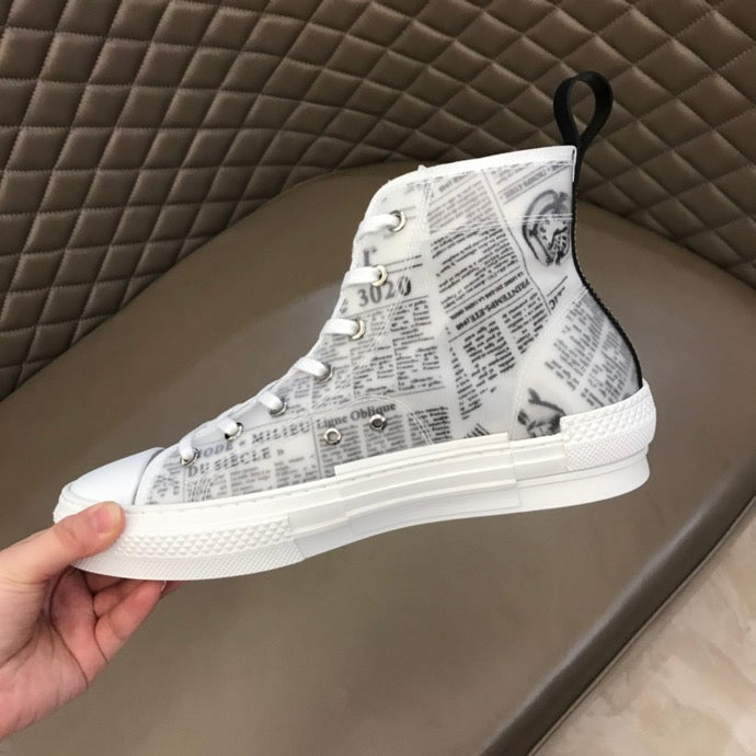 VO - DIR B23 Newspaper HIGH-TOP SNEAKER