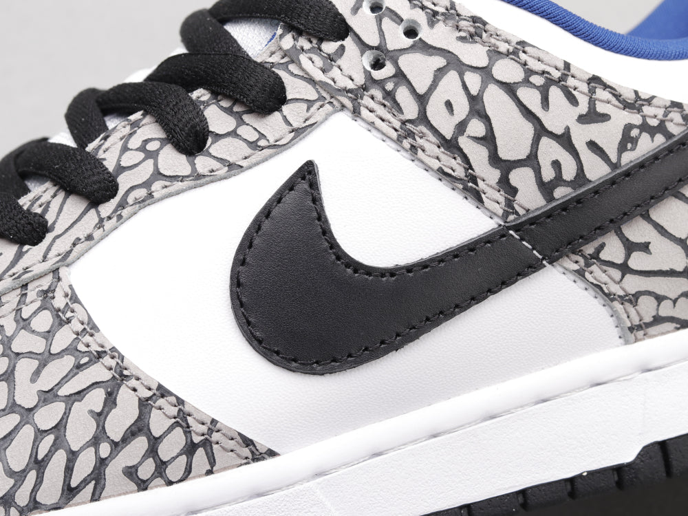 VO -"NKE Dunk SB Low Sup White Cement"