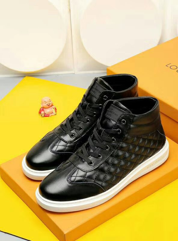 VO - LUV HIgh Top Metal Black Sneaker