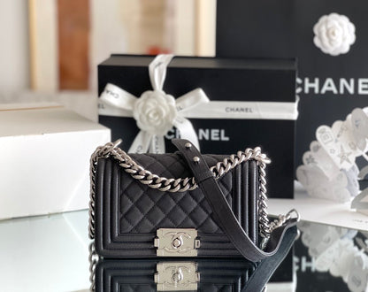 ChanelMini Classic Flapbag Black For Women 15cm/5.9 in