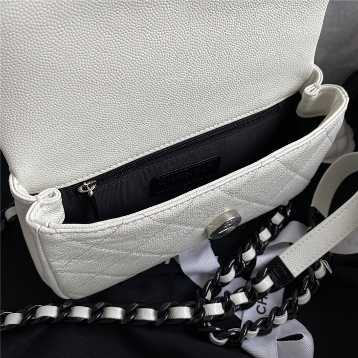 CHL 19 Handbag 20cm White For Women AS1160