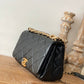 ChanelLarge Flap Black Bag For Women 23cm/9in