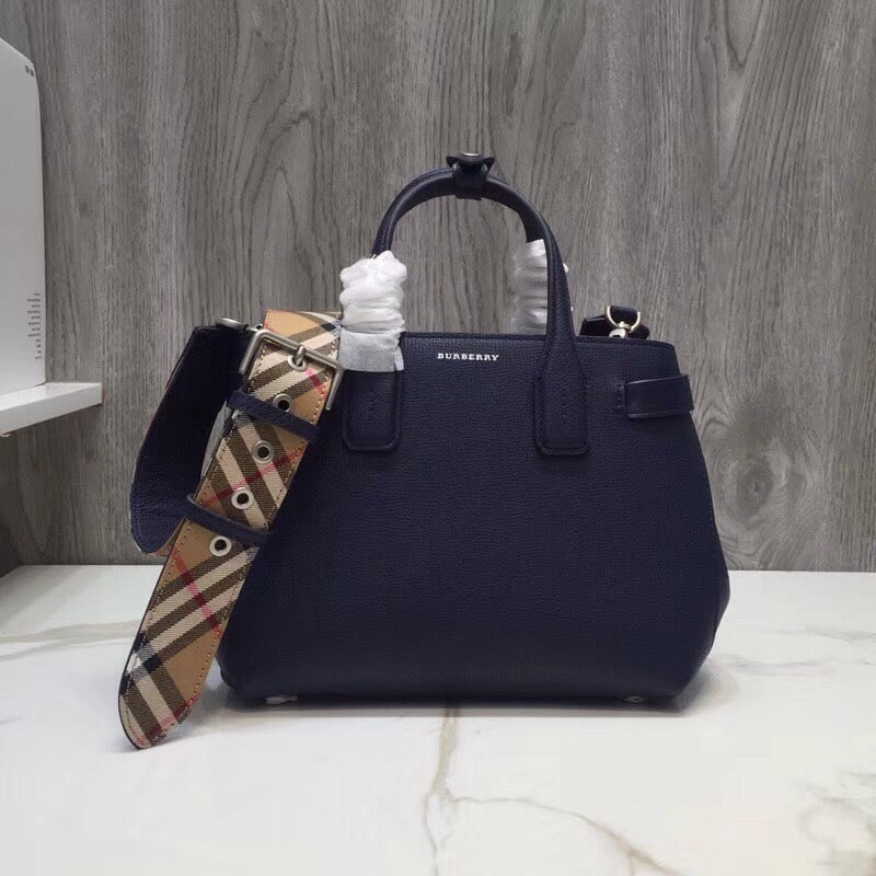 BB The Small Banner Bag Dark Blue For Women, Bags 10.6in/26cm