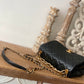 ChanelLarge Flap Black Bag For Women 23cm/9in