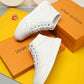 VO - LUV HIgh Top Metal White Sneaker