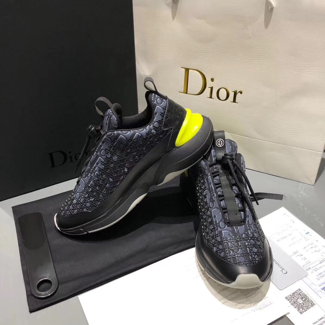 VO - DIR B24 CEnogram Black Yellow Sneaker