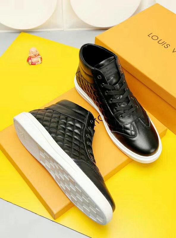 VO - LUV HIgh Top Metal Black Sneaker