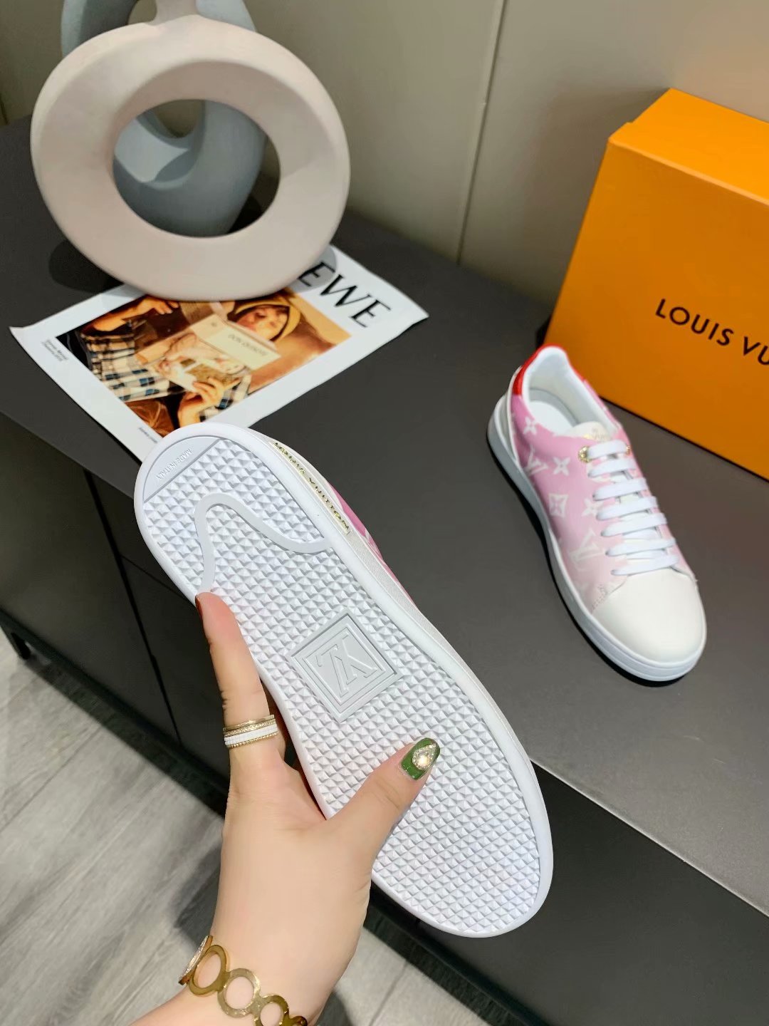 VO - LUV Time Out Orange White Sneaker