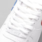 VO - AF1 White red blue snake pattern