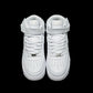 VO - AF1 pure white mid-top