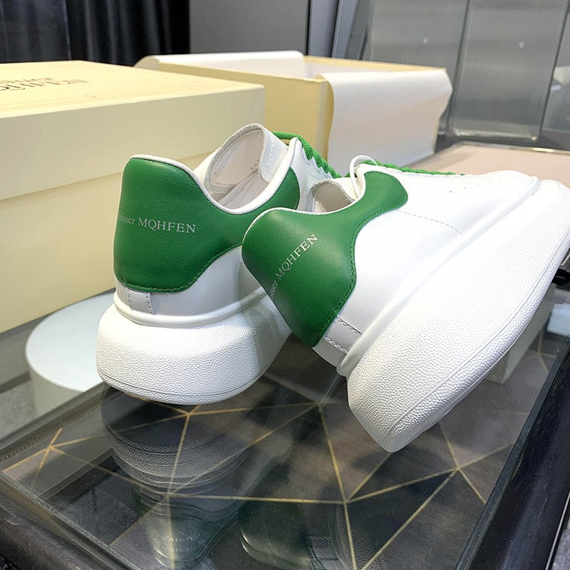 Alexander McQueen Oversized Sneaker White/Green For Men