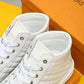 VO - LUV HIgh Top Metal White Sneaker