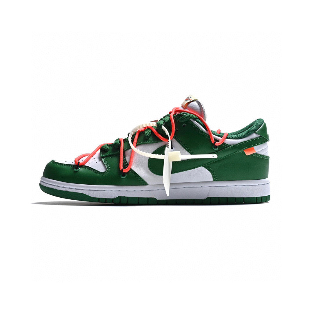VO -OW x Dunk white and green