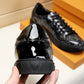 VO - LUV Low CEnogram Black Breathable Sneaker