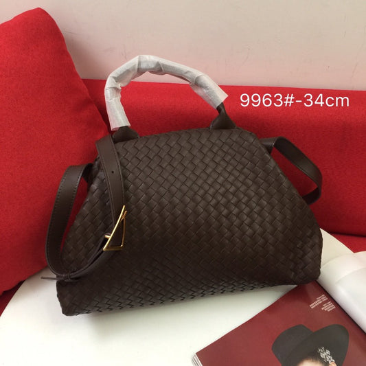 BV Handle Dark Brown, For Women, Women’s Bags 13.4in/34cm 691185V01D18849