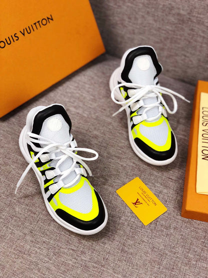 VO - LUV Archlight Black White Yellow Sneaker