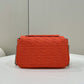 FI Baguette Chain Midi Red FF Fabric Bag For Woman 14.5cm/6in 8BR793AHW5F1F2I