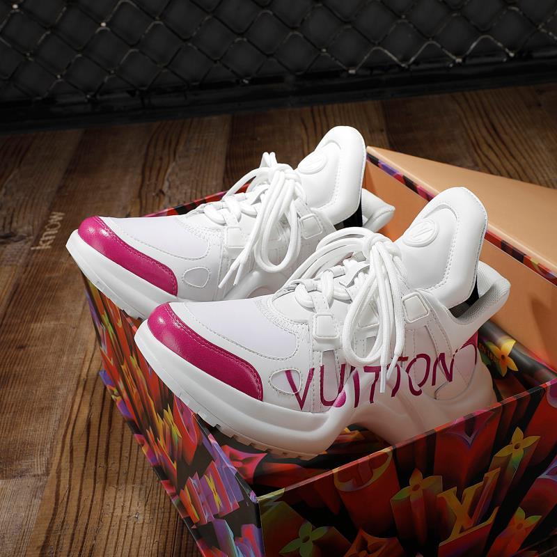 VO - LUV Archlight White Pink Sneaker