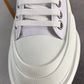 Alexander McQueen Tread Slick Lace Up Cotton White For Men 604257W4MV29000