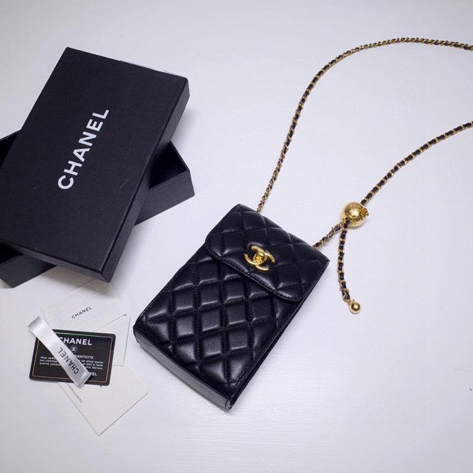 ChanelQuilted Phone Holder Bag For Women 11cm/4.3in