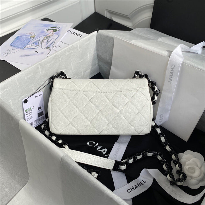 CHL 19 Handbag 20cm White For Women AS1160