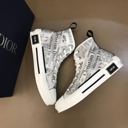 VO - DIR B23 Newspaper HIGH-TOP SNEAKER