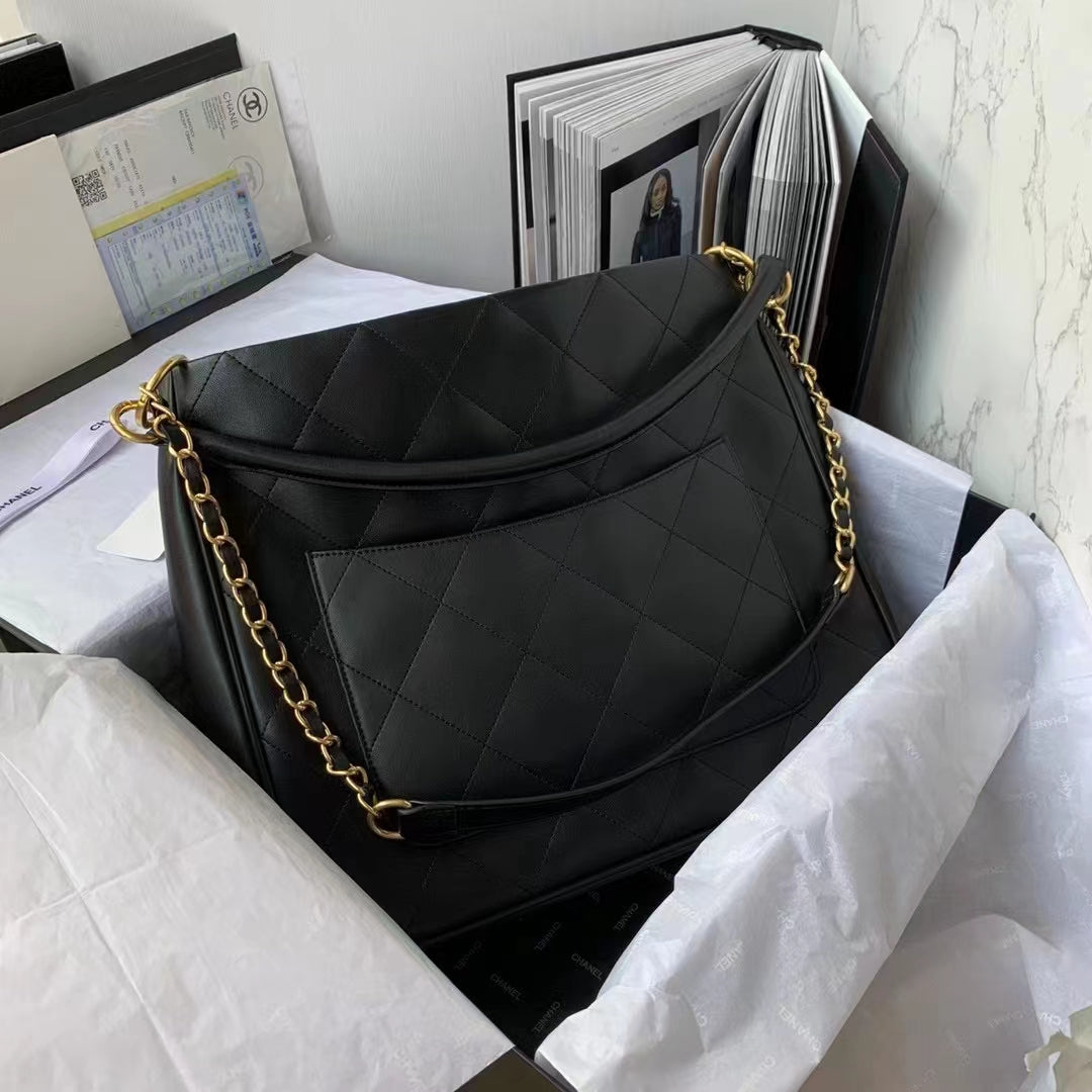 ChanelShopping Bags Black For Women, Women&#8217;s Bags 13in/30.5cm