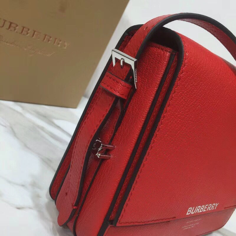 BB Grace Flap Bag Small Red For Women, Bags 7.5in/19cm