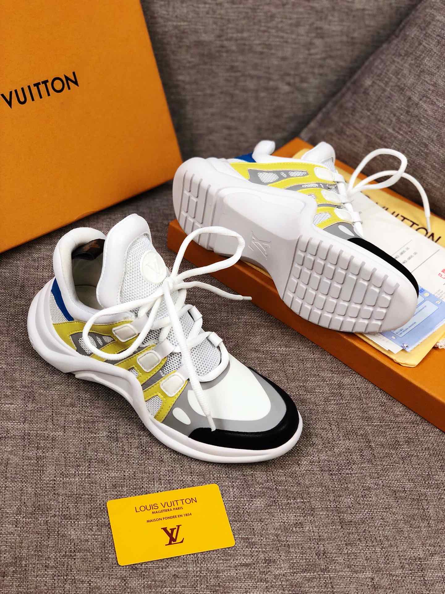 VO - LUV Archlight Brown Black Yellow Sneaker